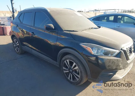 2020 Nissan Kicks Sv Xtronic Cvt z USA, uszkodzony, nr VIN 3N1CP5CV5LL498557